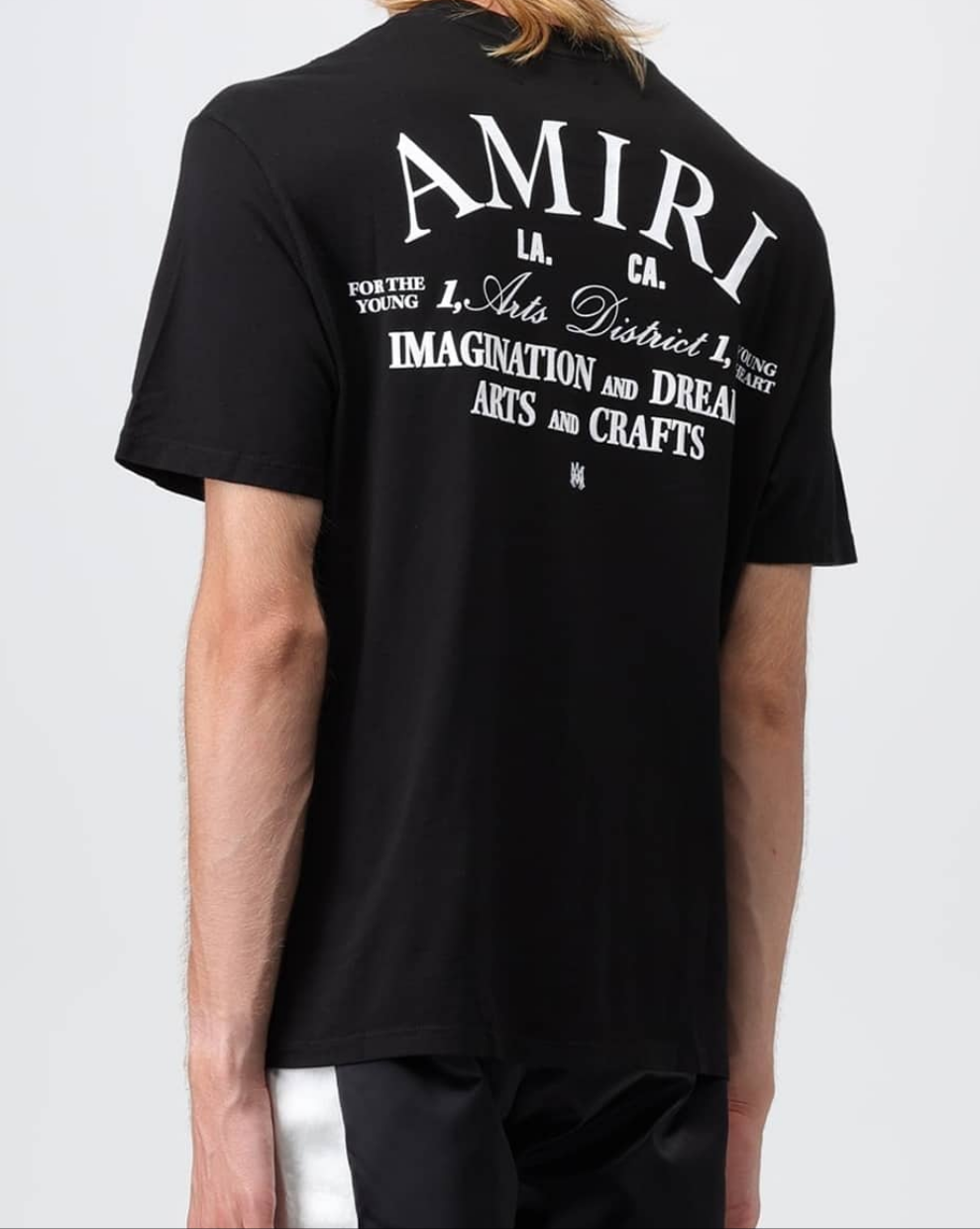 Amiri Arts District Cotton Tee – Black
