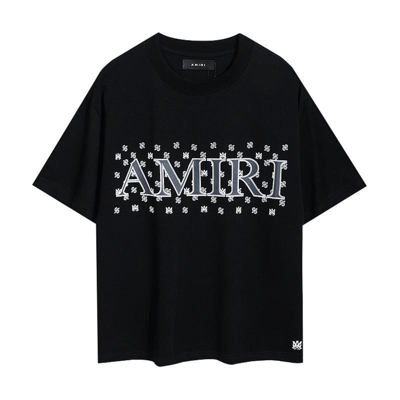 AMIRI Monogram Logo Graphic T-Shirt – Black