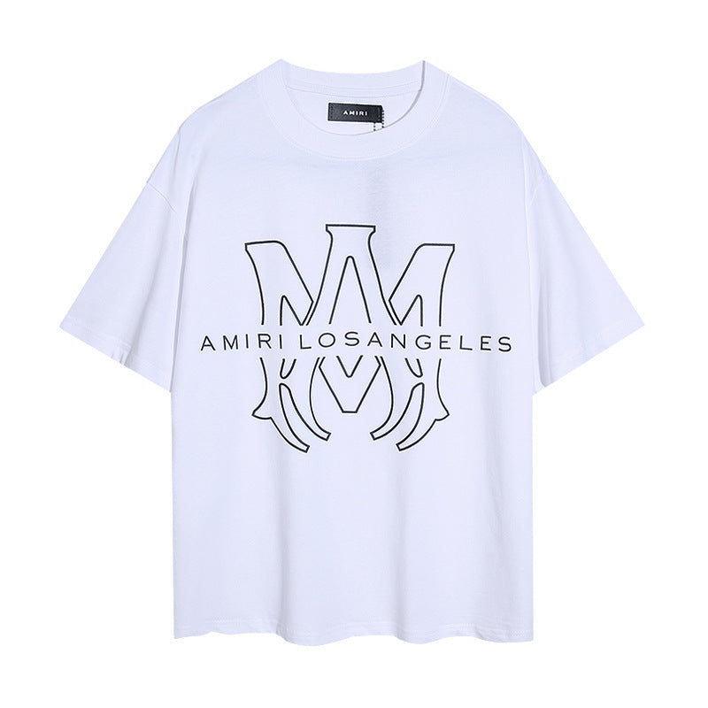 AMIRI Los Angeles Oversized Logo T-Shirt – White