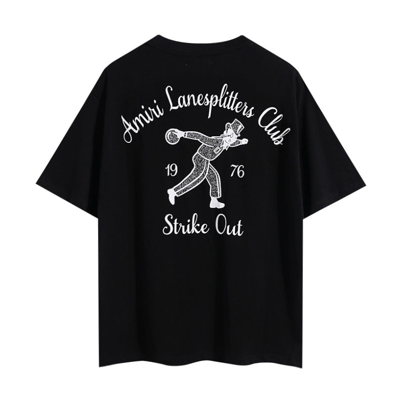 Amiri Lanesplitters Club Strike Out Tee – Black