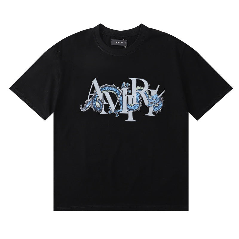 AMIRI Dragon Logo Graphic T-Shirt – Black
